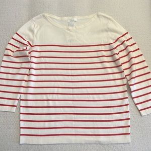 Never worn brand new three quarter sleeve sweater. Too small for me.